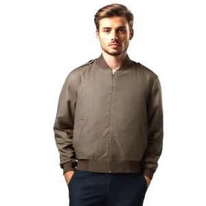 Neptune Garment USMC Bomber Tanker Jacket Mens Size 40 Long Full Zip Green NEW*